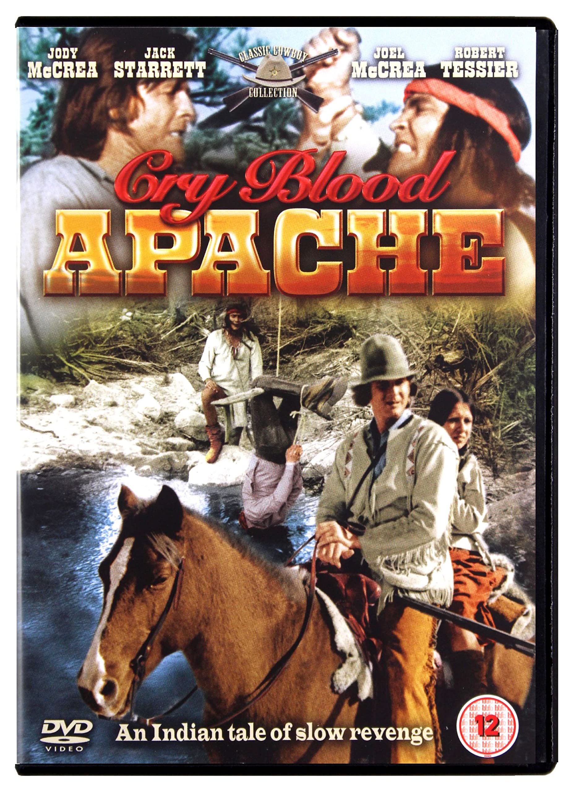 Cry Blood Apache DVD - Classic Western Movie for Action & Adventure Fans | Perfect for Movie Nights & Western Film Collections