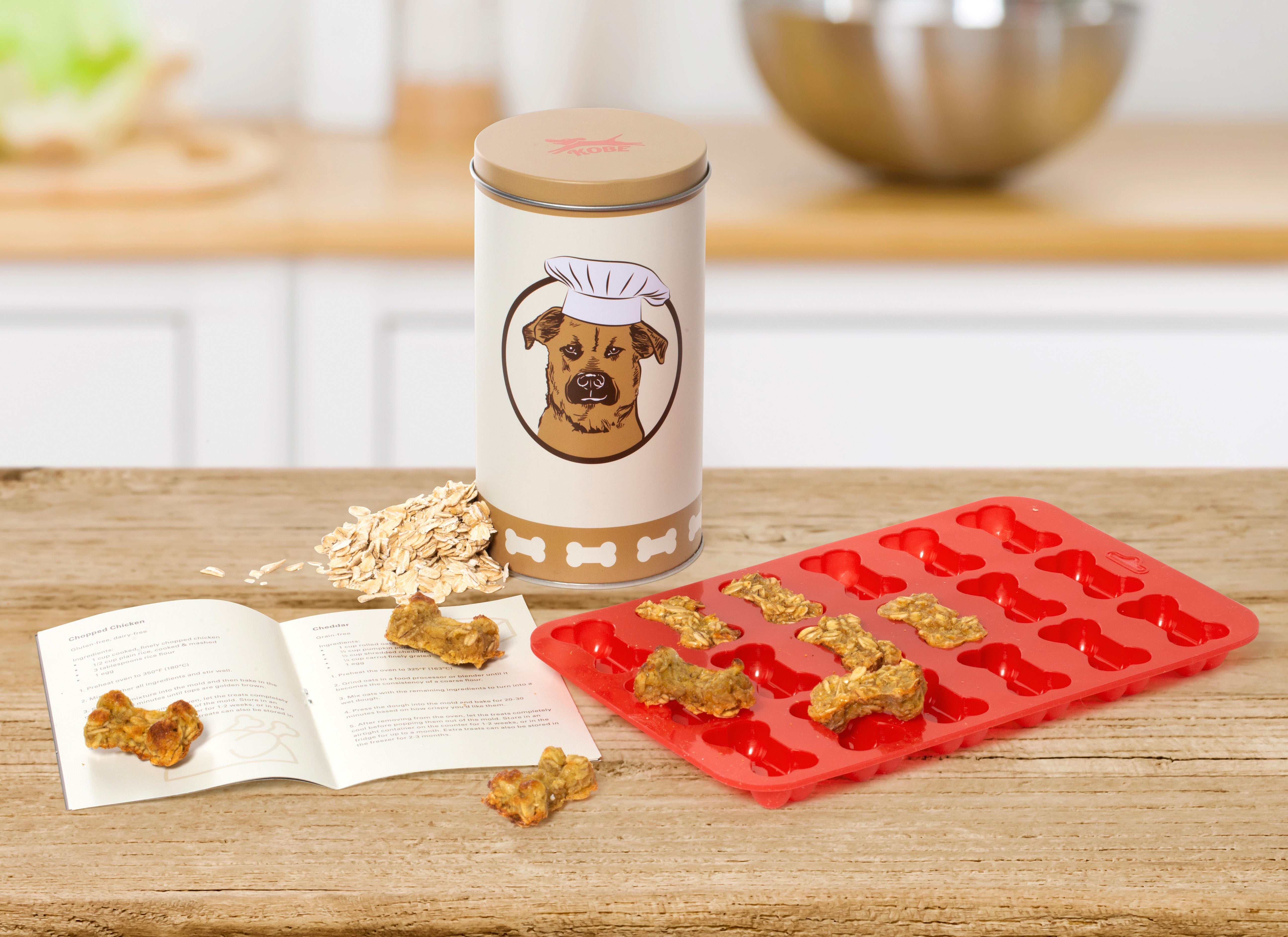 Homemade Kobe Beef Dog Treats Kit - Healthy & Natural DIY Dog Snacks for Training & Rewards - Perfect for Puppies, Small & Large Breeds - Great for Birthday Gifts & Dog Lovers