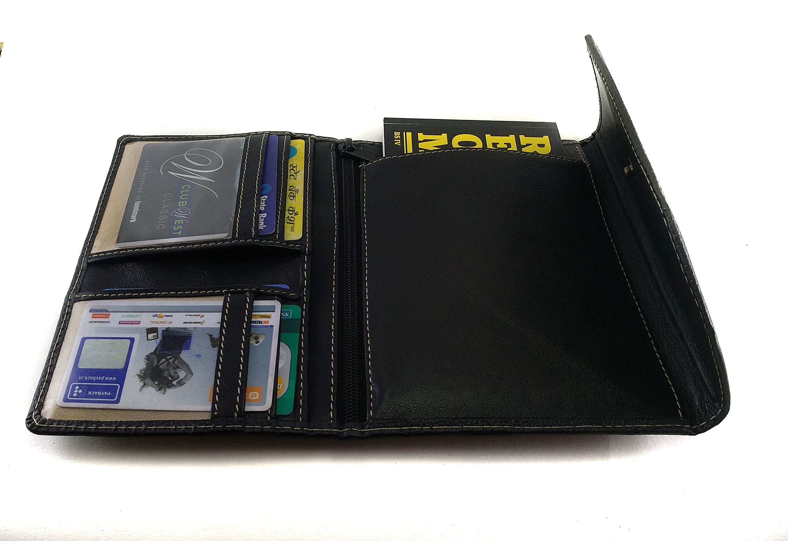 Premium Car Documents Holder Case - Organize Insurance, DMV, Registration & AAA Cards for Car, Truck, SUV & Motorcycle - Secure Glove Box or Visor Storage for Important Papers (Black) - Perfect for Road Trips & Vehicle Maintenance