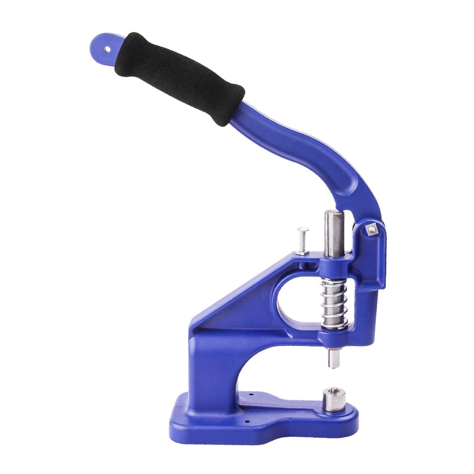 Professional Hand Press Machine Tool with Dies for Tubular Rivets - Complete Riveting Kit for Metalworking, Leather Craft & DIY Projects
