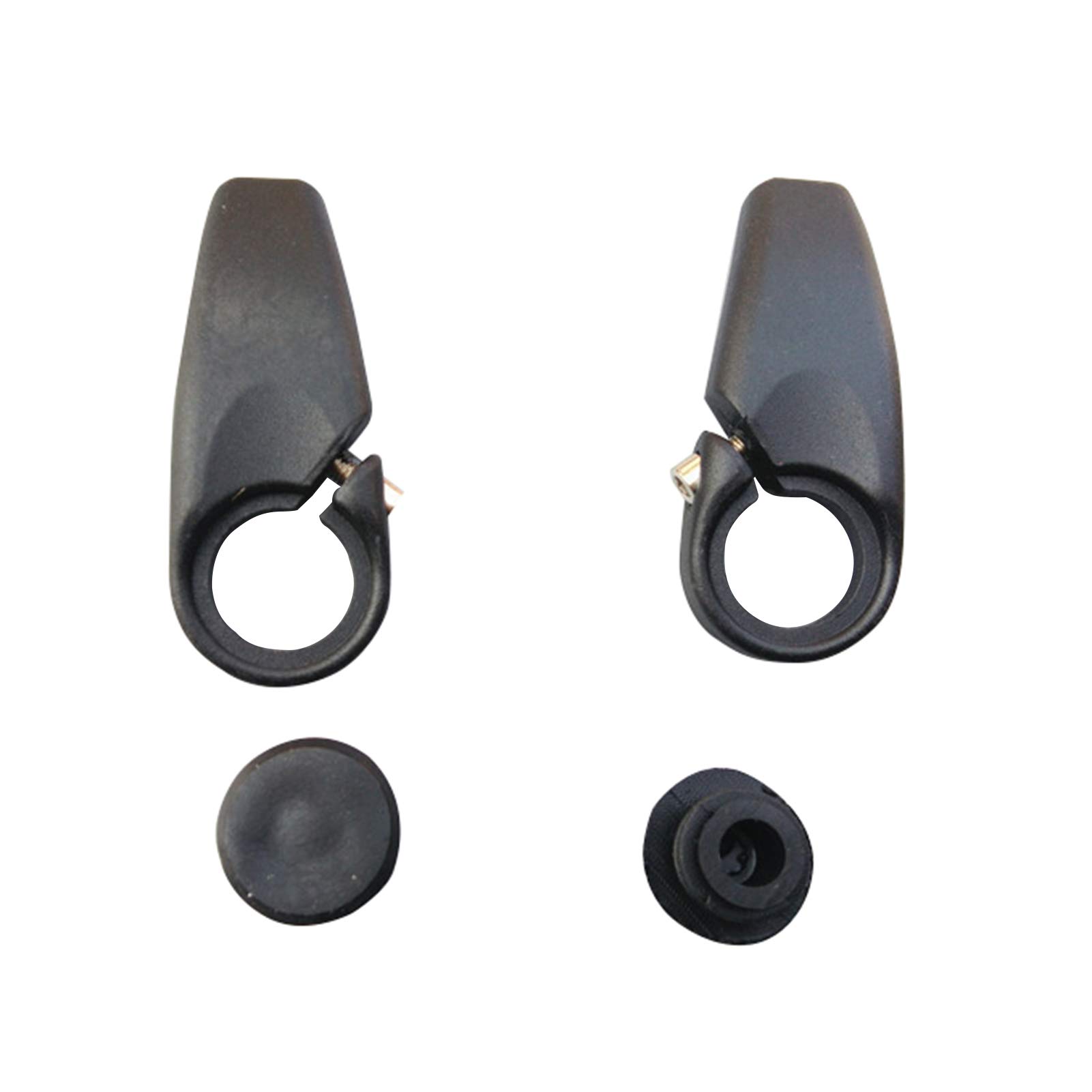 SONGBIRDTH 1 Pair Aluminum Alloy Bike Lock-on Horn - Durable Bicycle Handlebar Grips for Road & Mountain Bikes | Perfect for Commuting, Cycling & Outdoor Adventures
