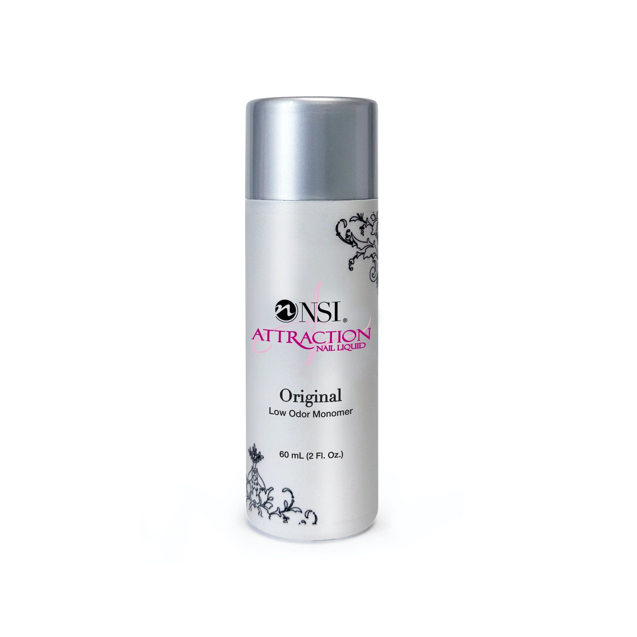 NSI ATTRACTION Professional Acrylic Nail Liquid for Strong & Durable Nail Extensions - Perfect for Salon, Home Manicures & Nail Art