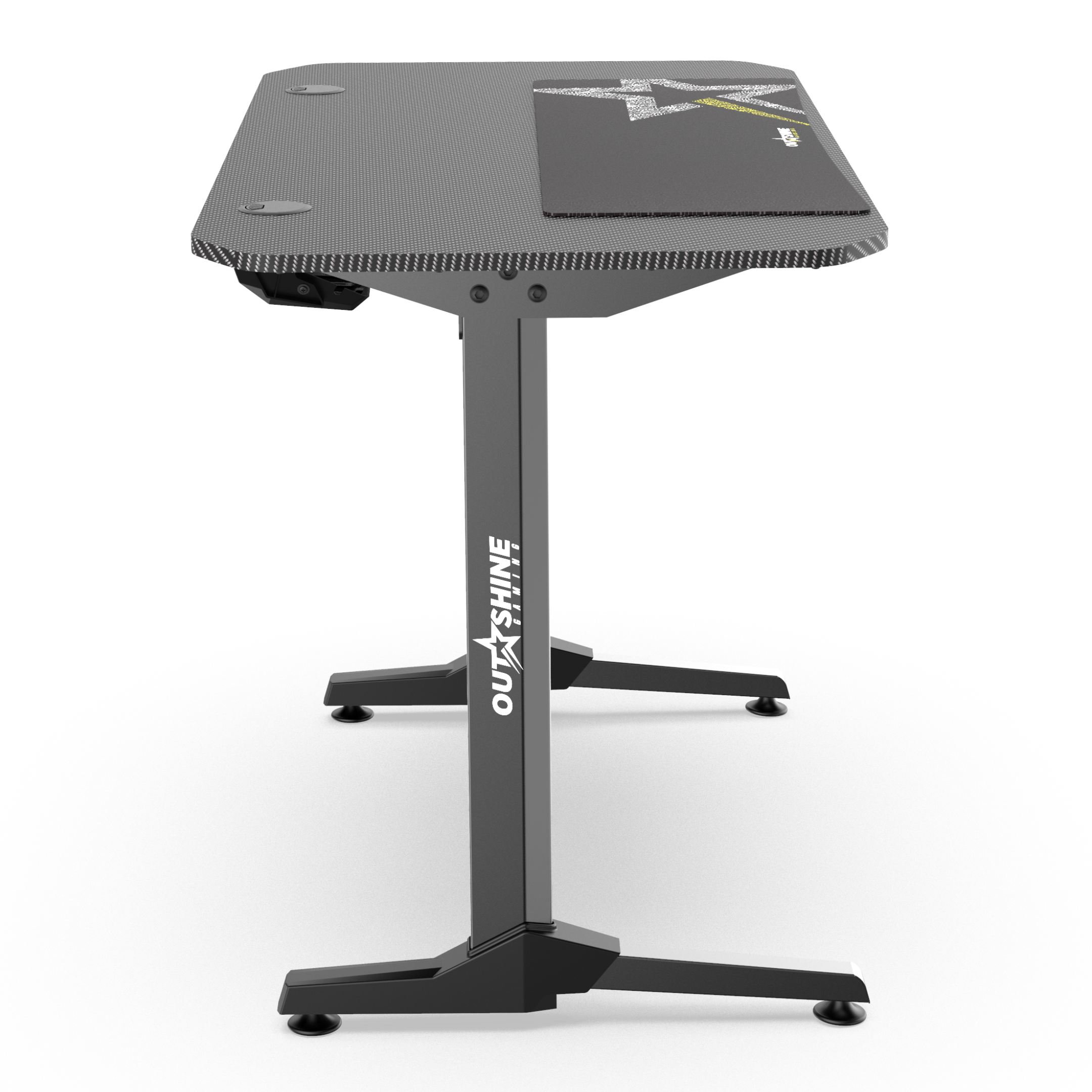 Premium Echo Gaming Desk - Ergonomic Computer Desk for PC & Console Gamers - Perfect for Home Office & Gaming Setup