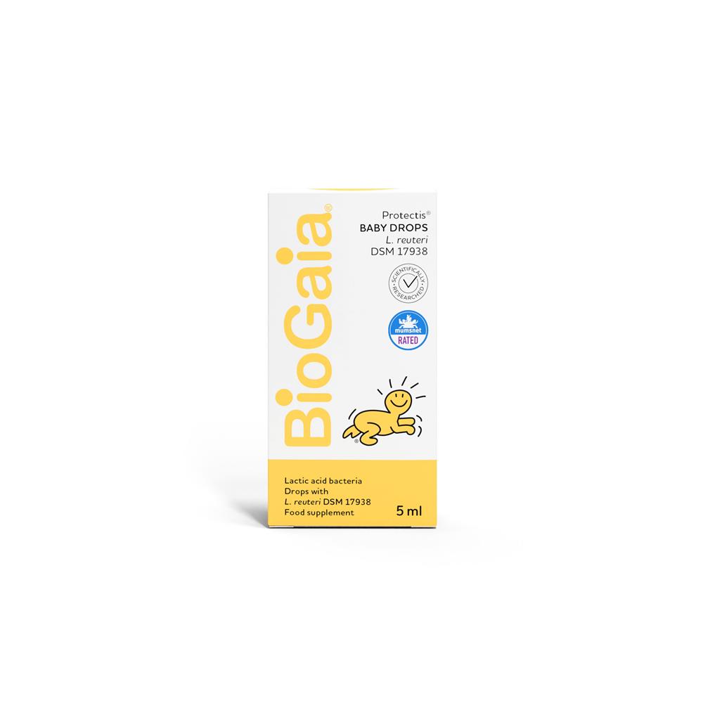 BioGaia Protectis Probiotic Drops for Babies - 5ml | Supports Digestive Health & Immune System | Ideal for Colic, Gas & Diarrhea Relief
