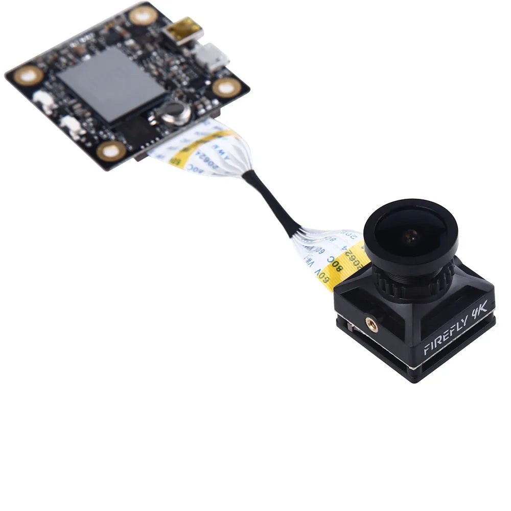 Hawkeye Firefly Split 4K 160° FPV Camera with DVR - Ultra HD Mini Action Cam for Drone Racing, RC Models & Aerial Photography | Perfect for FPV Drones, Quadcopters and DIY Projects