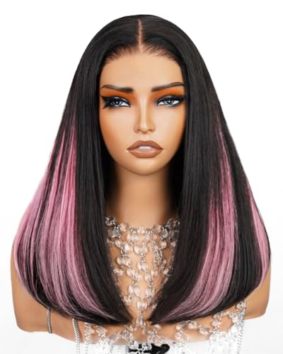 5x6 Wig&1BPink Clip