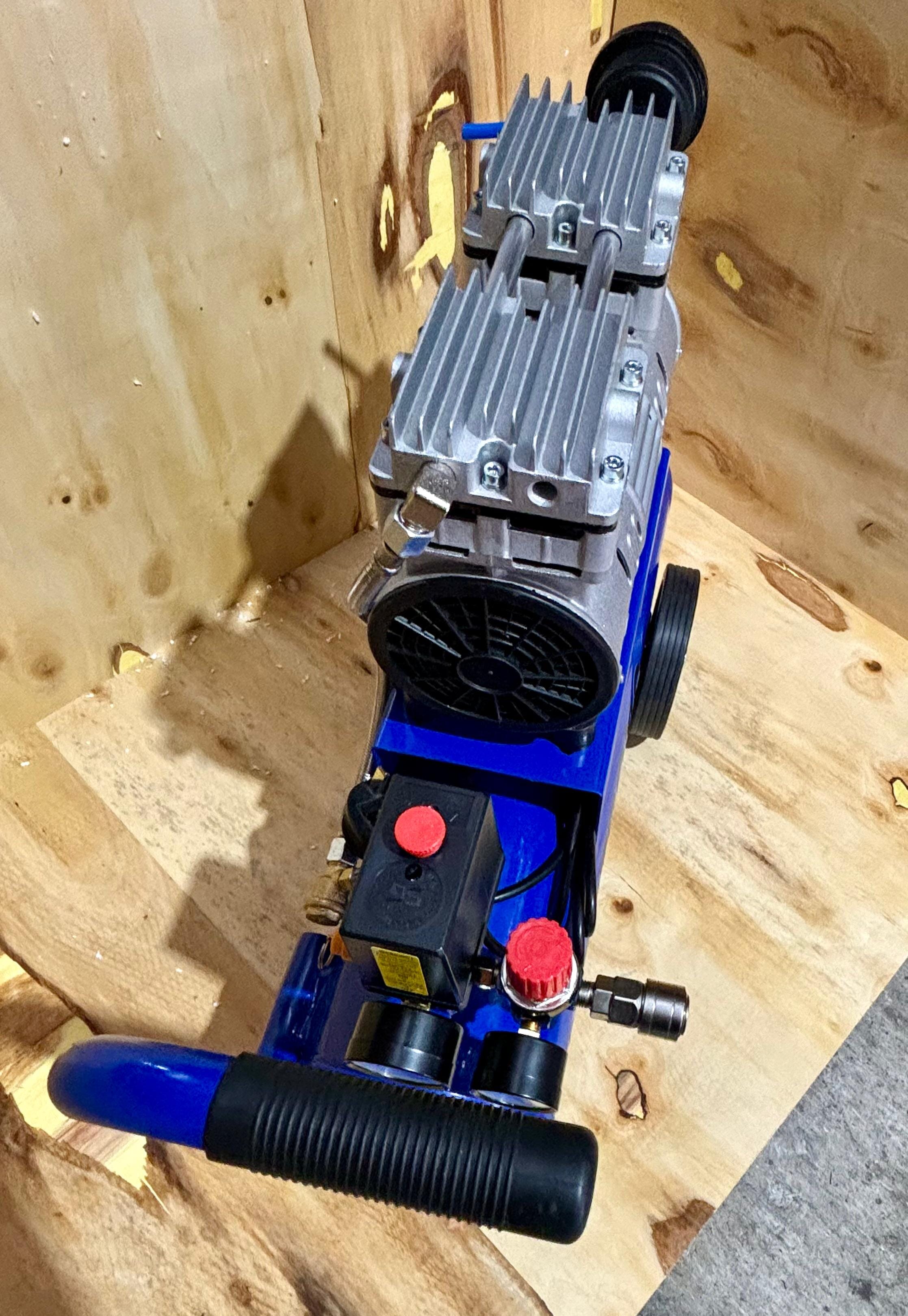 1.5HP 12L Oil-Free Silent Air Compressor by Aiko | Model GDG12 - Perfect for Home DIY, Woodworking, and Inflating Tires
