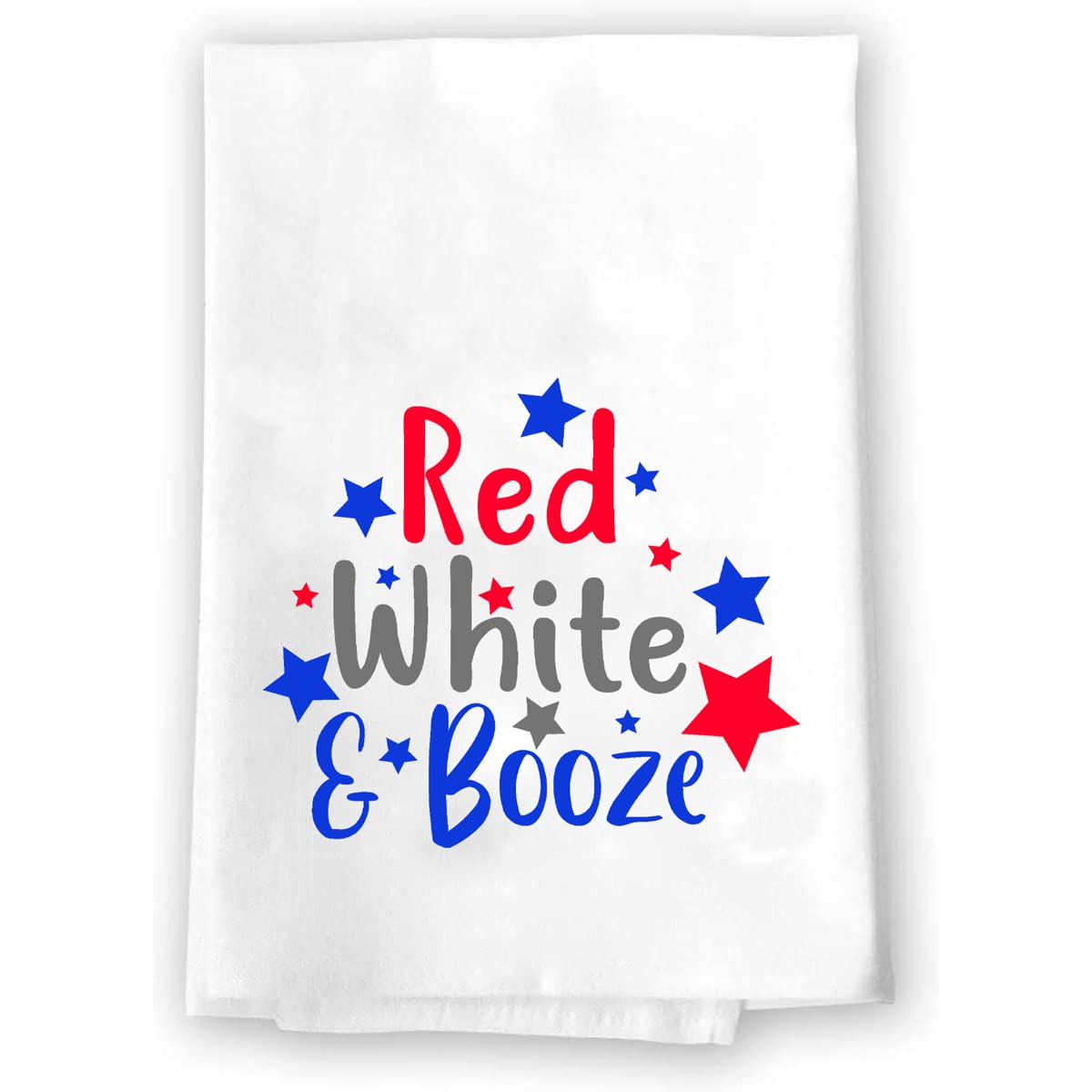 American Flag Hand Towels for Kitchen & Bath - Red White and Blue Memorial Day & 4th of July Decor | Summer Home Accents | USA Patriotic Holiday Towels for Spring & Fall Decorations | Perfect for Seasonal Parties & Patriotic Home Styling