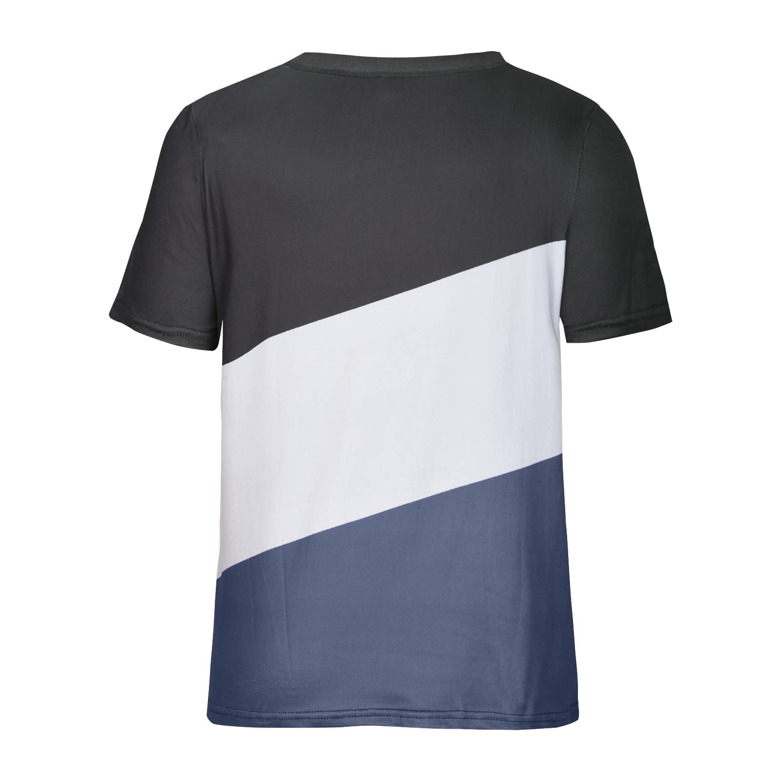 Trendy Women's Summer Tops - Short Sleeve Crew Neck Tees for Casual Wear