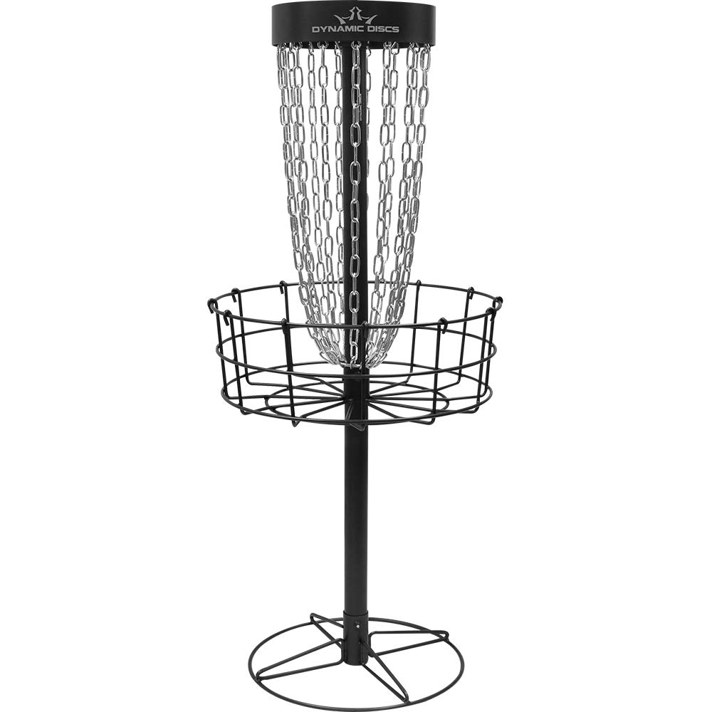 Dynamic Discs Marksman Portable Disc Golf Basket - 15-Chain Lightweight Disc Golf Target with Tension Screws for Stability | Perfect for Backyard Practice, Park Training & Tournament Play | Precision Frisbee Golf Equipment for All Skill Levels