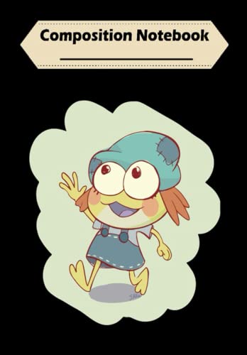 Amphibiaz Composition Notebook - 6x9 Inches, 100 Pages Blank Lined Journal for School, College & Office | Durable Paperback Writing Notebook for Students, Professionals & Creative Writing