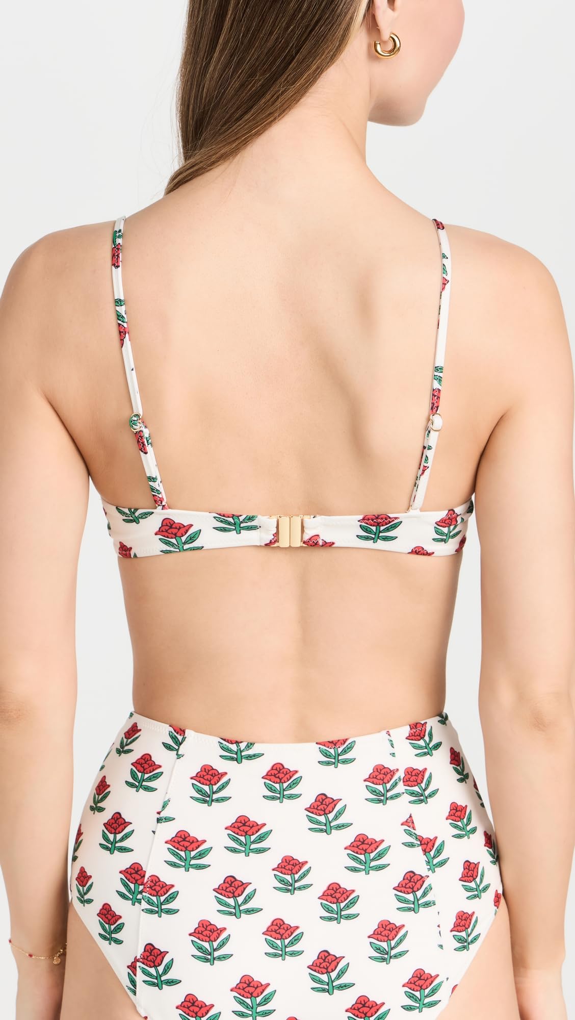 Rhode Women's Divya Bikini Top - Sexy Swimwear for Beach & Pool - Perfect for Summer Vacations, Tropical Getaways, and Resort Wear