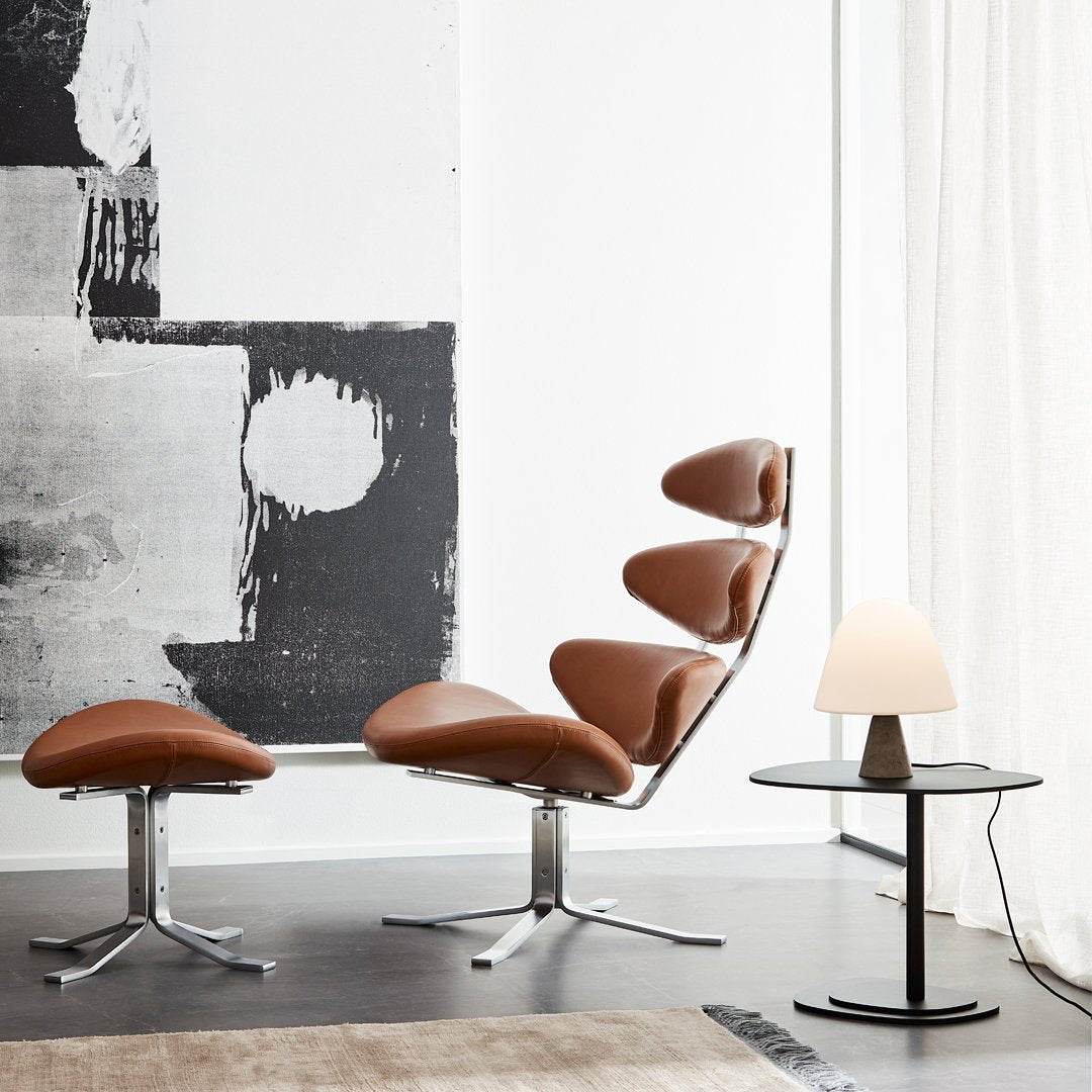 Erik Jørgensen Insula Piccolo Side Table - Modern Scandinavian End Table for Living Room, Bedroom & Office - Small Accent Table with Minimalist Design