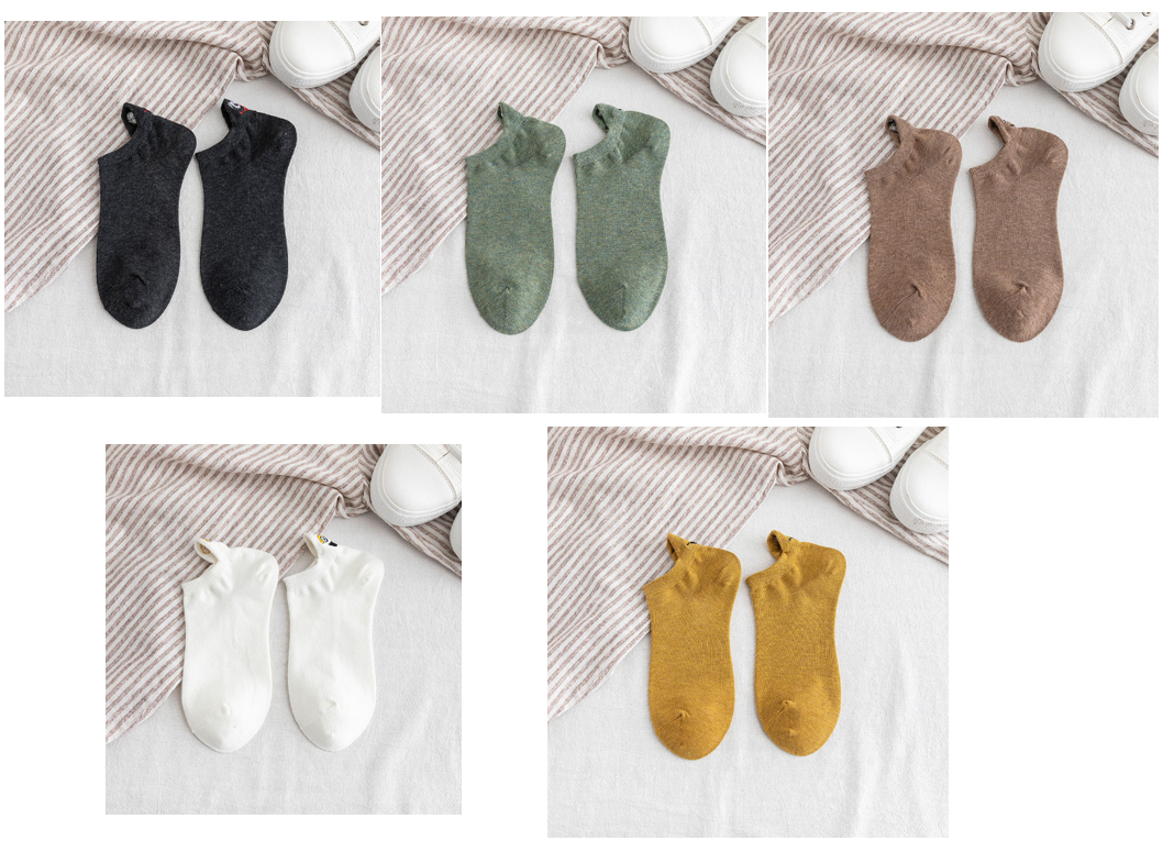 Women's Comfortable Cotton Ankle Socks - 6 Pairs Pack for Everyday Wear, Workout & Casual Outfits | Breathable & Soft Socks for Women