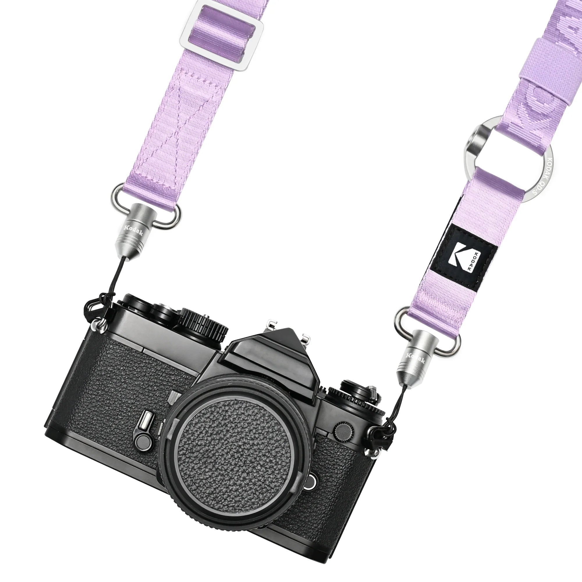 KODAK Multi-Purpose Adjustable Camera Strap (Purple) - Comfortable Neck & Shoulder Support for DSLR, Mirrorless, and Film Cameras - Perfect for Travel, Hiking, and Photography Sessions