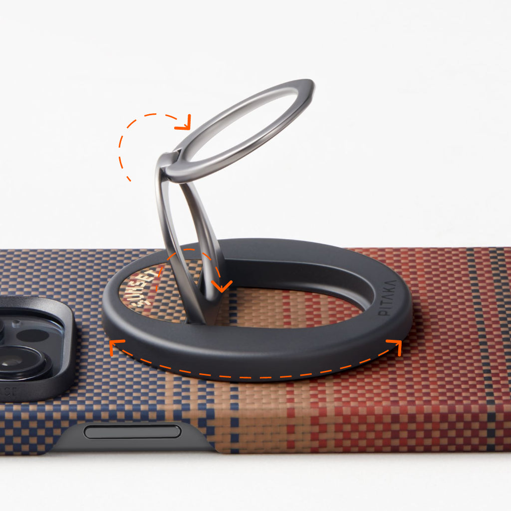 MagEZ Grip - Magnetic Phone Grip & Stand for iPhone & Android - Perfect for Hands-Free Viewing, Gaming, and Video Calls