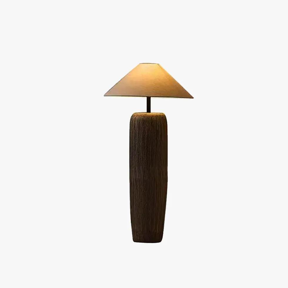 Modern Minimalist Umbrella-Shaped Textured Floor Lamp - Stylish Lighting for Living Room, Bedroom, or Office Decor