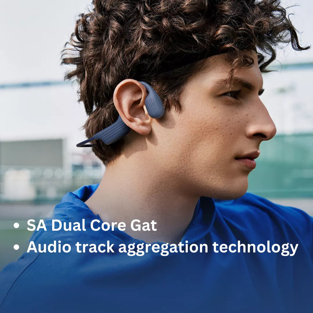 Sanag A31S Pro Open Ear Wireless Bluetooth Sports Headphones - Air Conduction Technology for Running, Cycling & Gym Workouts