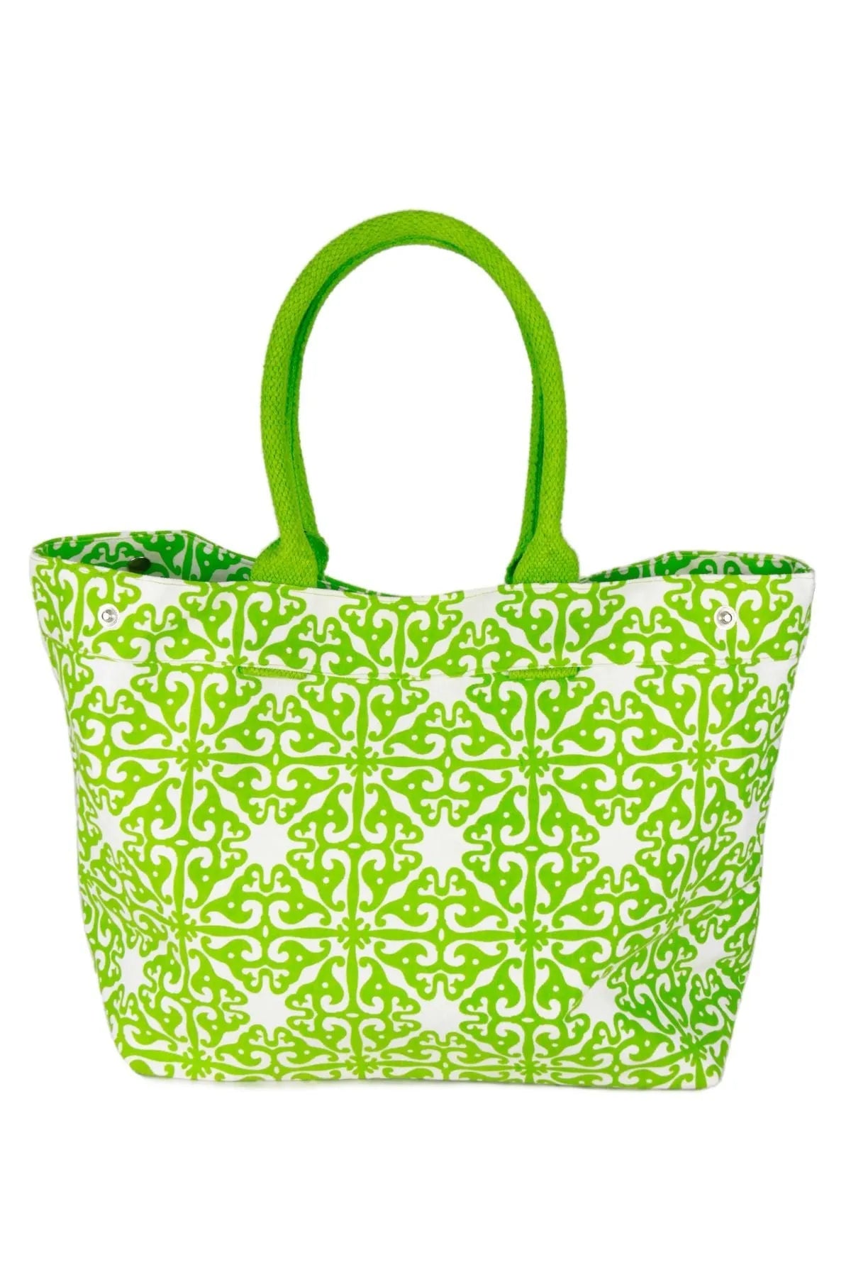 Stylish Waterproof Tile Tote Bag - Large Capacity Reusable Shopping Bag for Women & Men - Perfect for Groceries, Beach, Gym & Travel