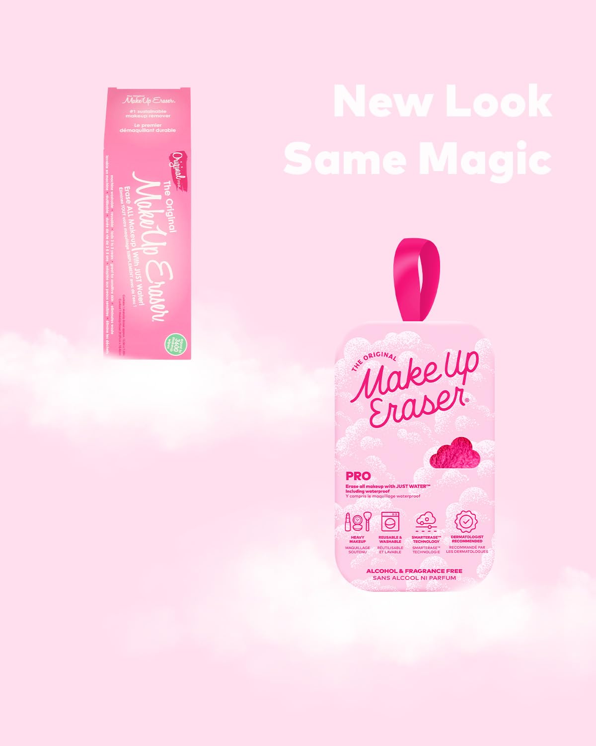 Original MakeUp Eraser PRO - Water-Activated Makeup Remover Cloth for Waterproof Mascara, Eyeliner & Foundation | Gentle Reusable Face Towel for Lipstick & Sunscreen Removal | Perfect for Travel, Gym & Daily Skincare Routine