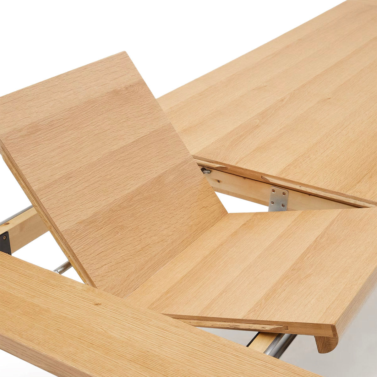 Jondal Extendable Dining Table - Expandable Wooden Table for 6 to 10 People - Perfect for Family Gatherings & Dinner Parties