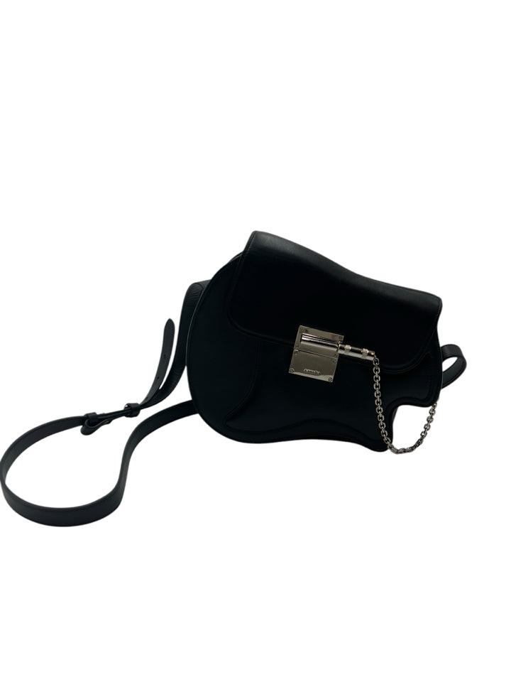 Amiri Black Guitar Crossbody Bag - Stylish Leather Shoulder Bag for Men & Women | Perfect for Concerts, Travel, and Everyday Use