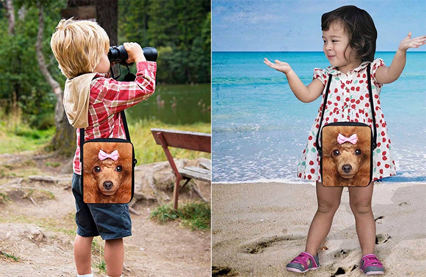HUGS IDEA Animal Crossbody Bag for Women - Stylish & Lightweight for Daily Use
