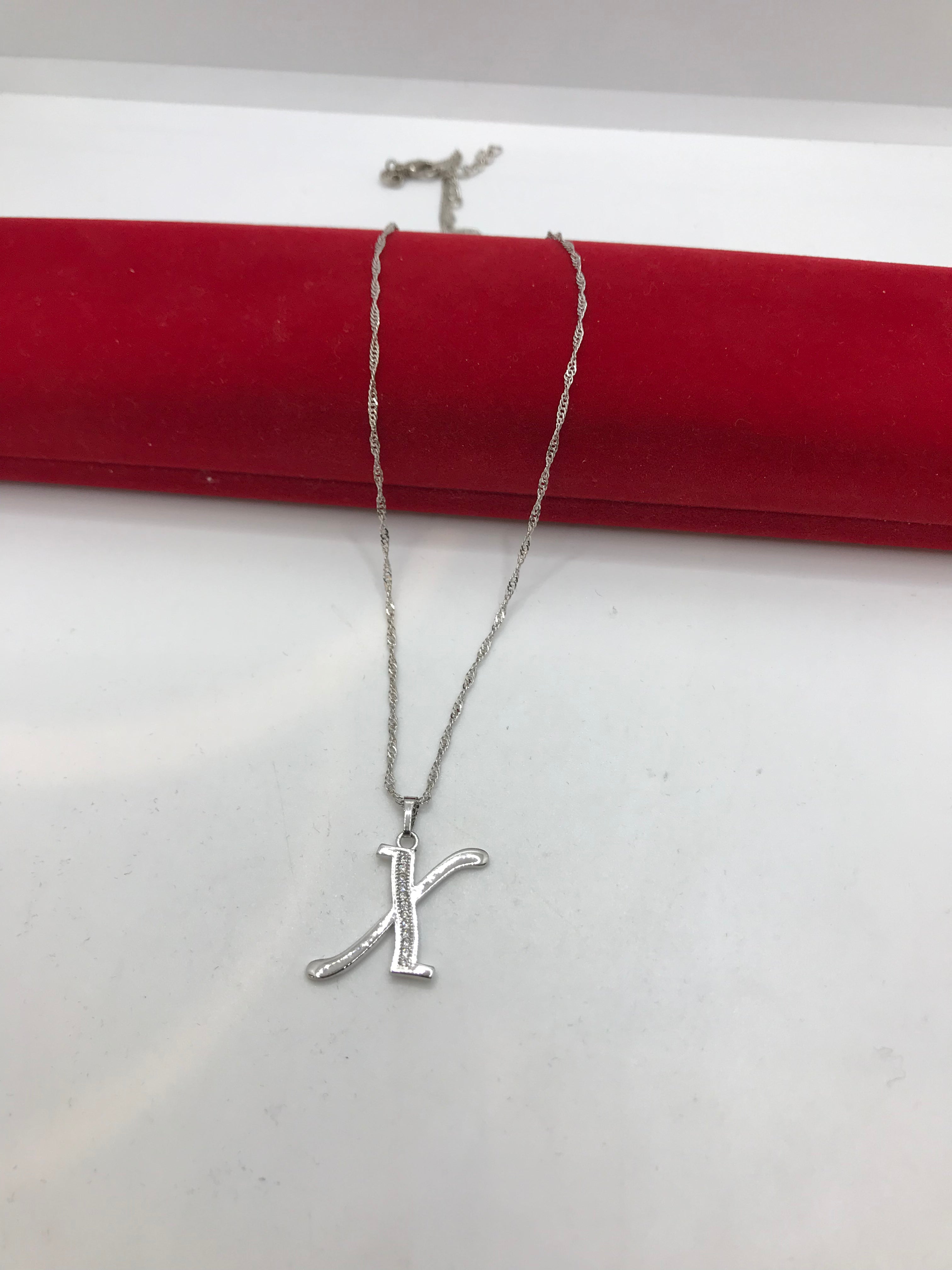 Personalized Initial Letter Necklace - Custom Name Pendant Jewelry for Women & Girls - Perfect for Birthdays, Anniversaries & Gifts