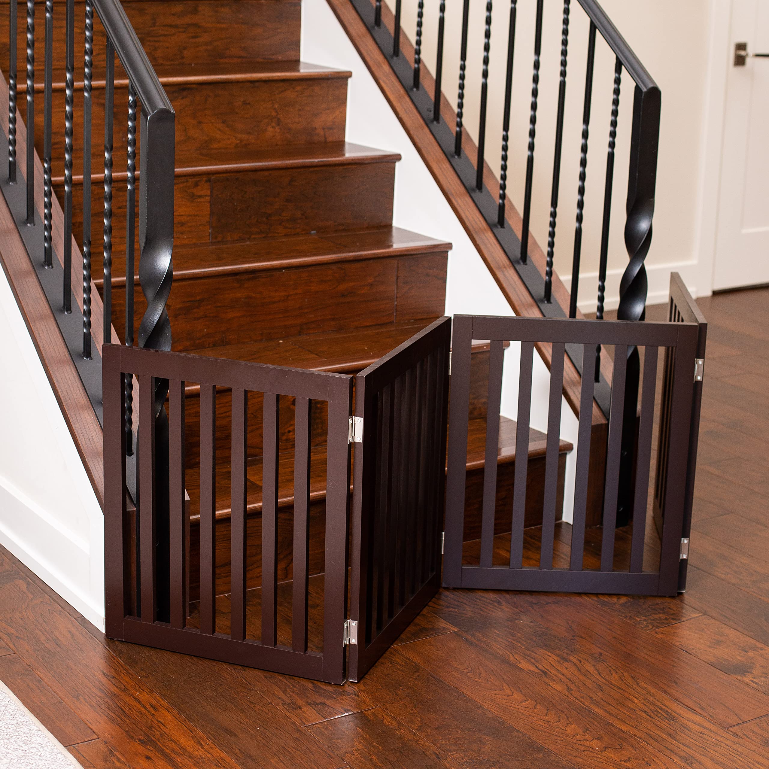Best Freestanding Dog Gate for Indoor Use - 4 Panel 24