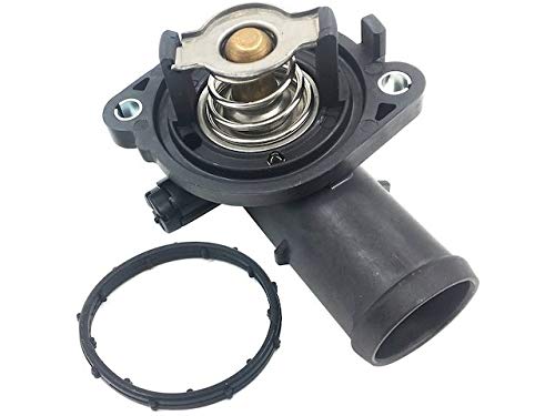 Engine Coolant Thermostat and Housing Kit for 2011-2018 Dodge Journey 3.6L V6 - OEM Replacement Part - Perfect for Engine Overheating Prevention & Cooling System Repair