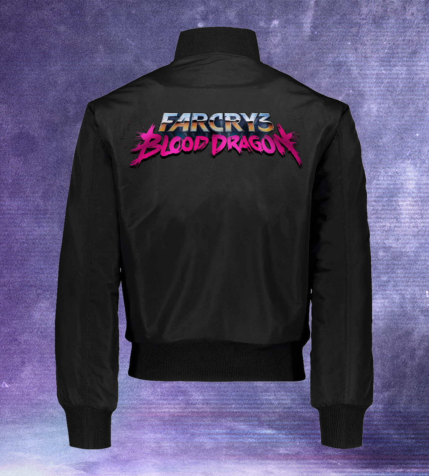 Far Cry 3 Blood Dragon Omega Force Jacket - Official Video Game Cosplay Costume for Halloween & Comic Con | Men's Gaming Merchandise & Collectible Apparel
