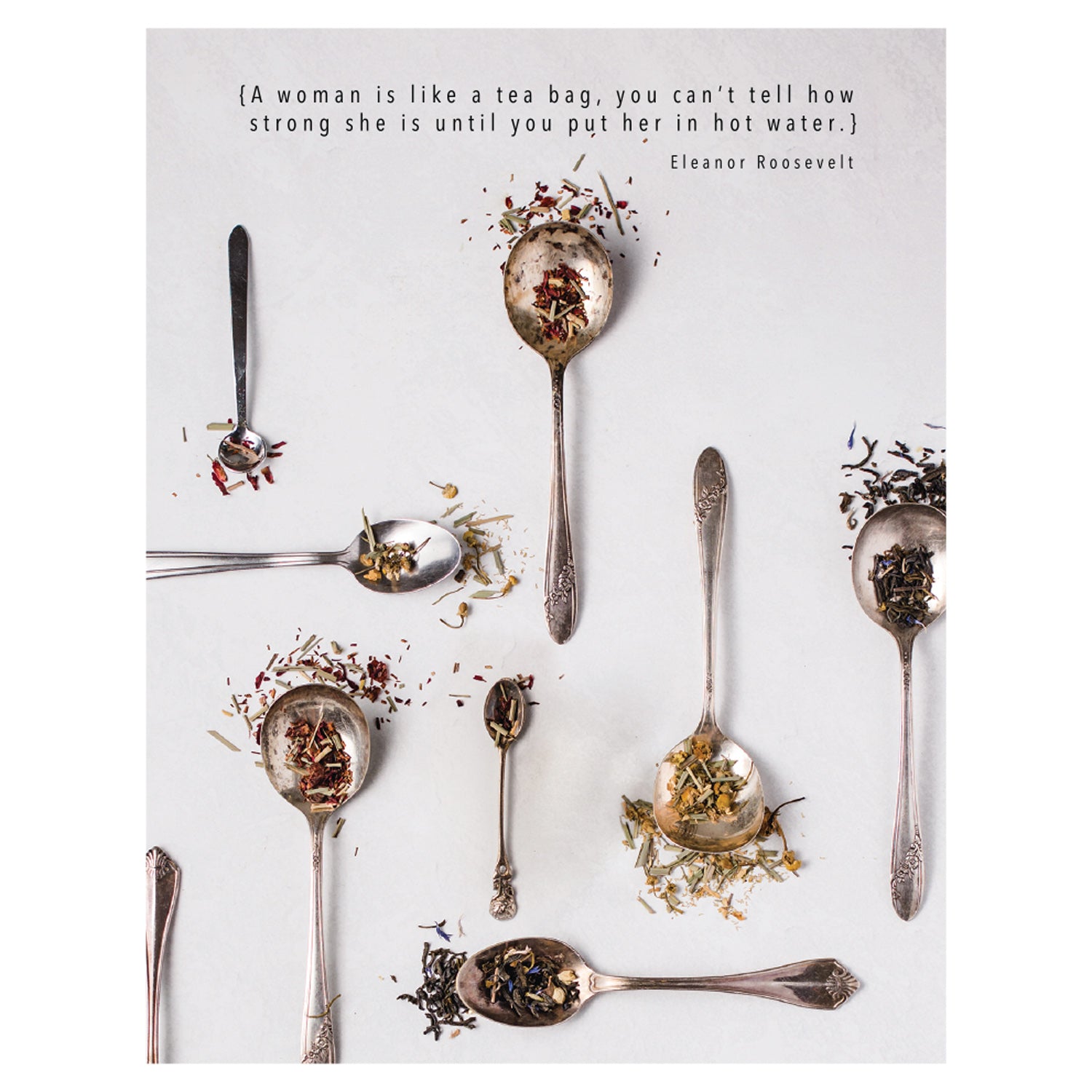 Her Strength Greeting Card - Inspirational Women's Empowerment Card for Birthday, Graduation & Encouragement - Perfect for Friends, Sisters & Strong Women