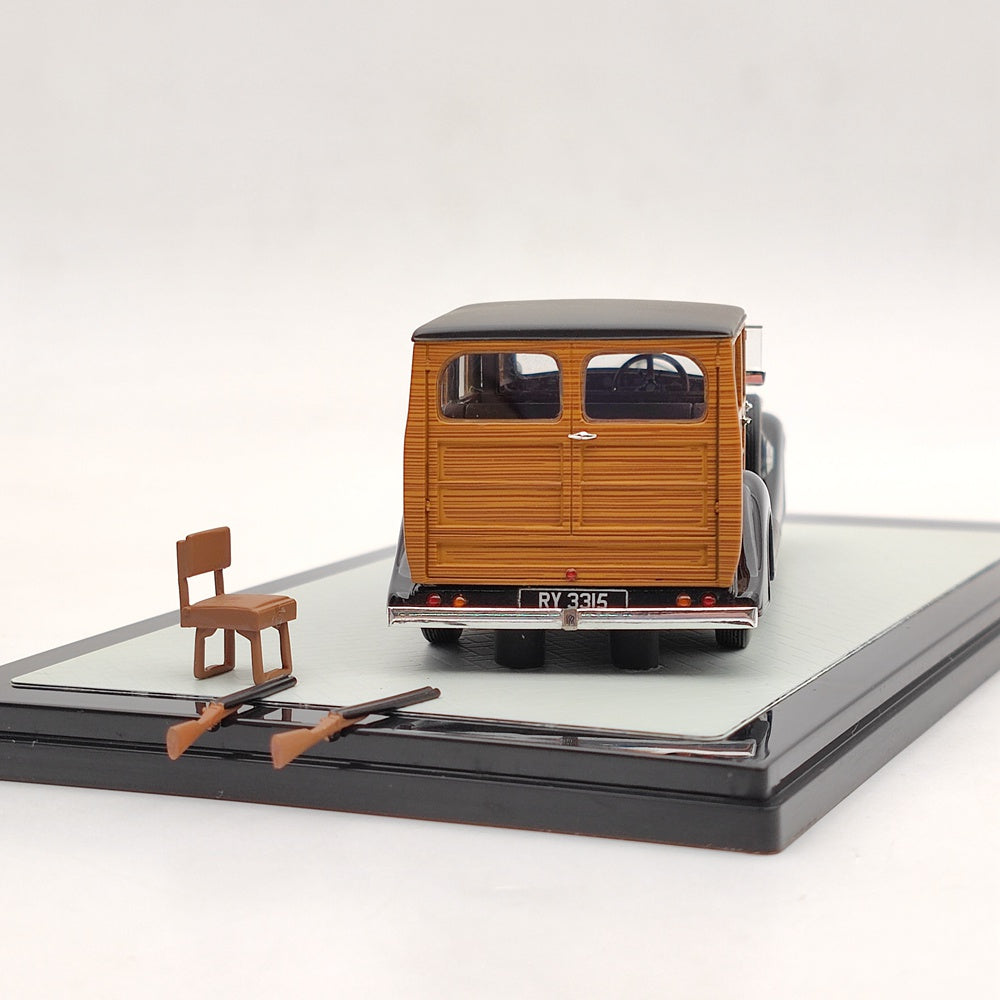 1/43 Scale 1928 Rolls Royce New Phantom Shooting Brake Resin Model Car - Limited Edition Collectible #43204702 | Perfect for Display, Car Enthusiast Gifts & Vintage Model Collections