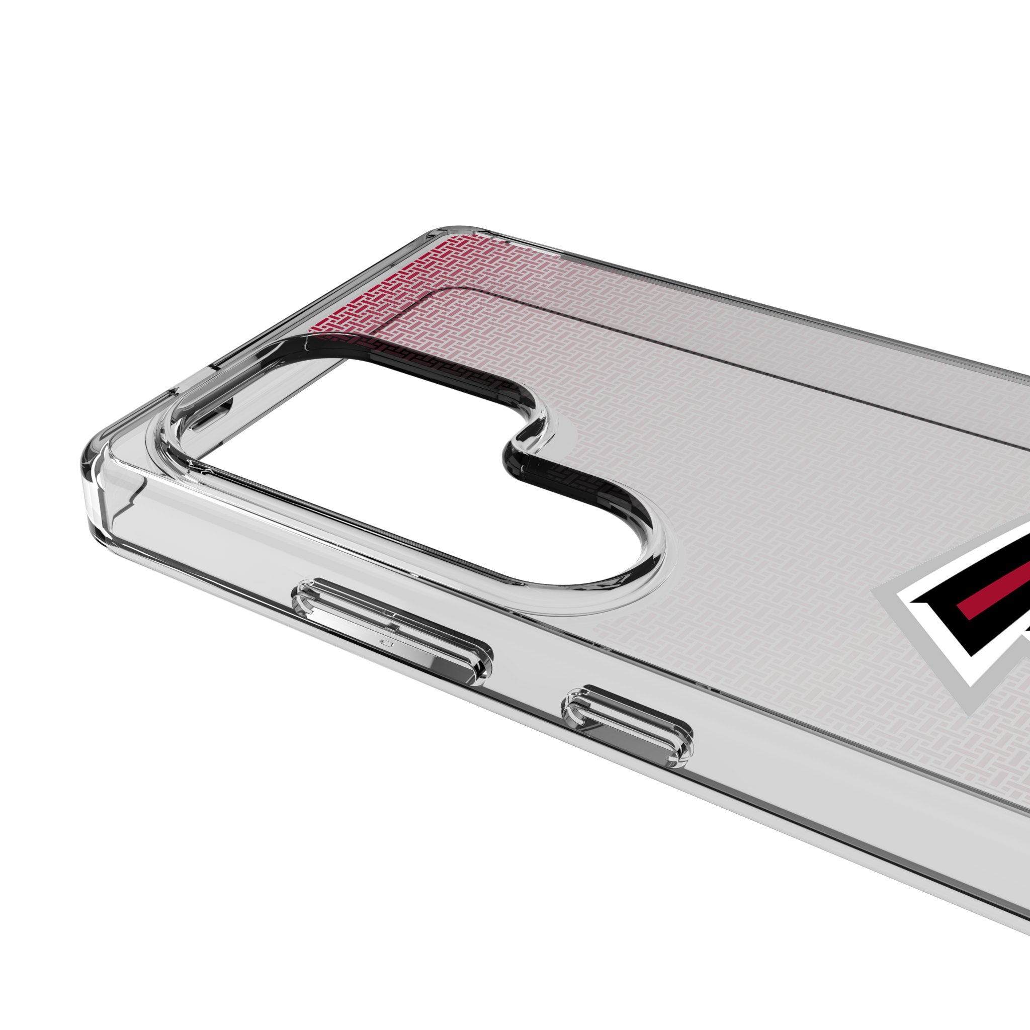 Atlanta Falcons Clear Linen Phone Case for Samsung Galaxy S21 S22 S23 - Durable Slim Protective Cover for Football Fans | Perfect for Game Day & Everyday Use