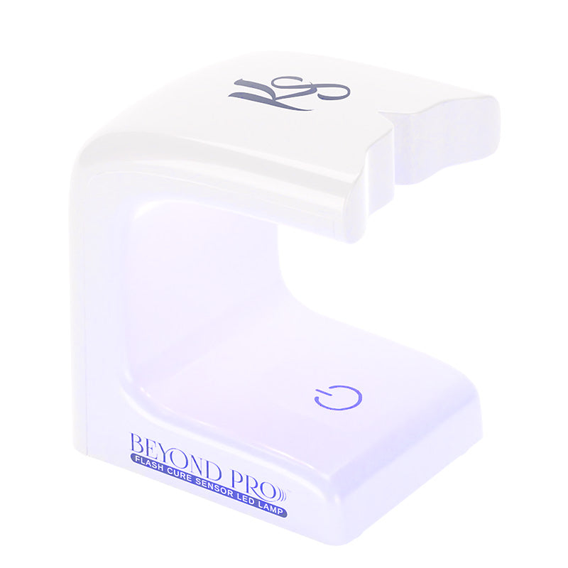Beyond Pro Flash Cure Sensor LED Lamp for Nail Art - Fast Drying UV LED Light for Gel Polish, Manicure & Pedicure at Home or Salon