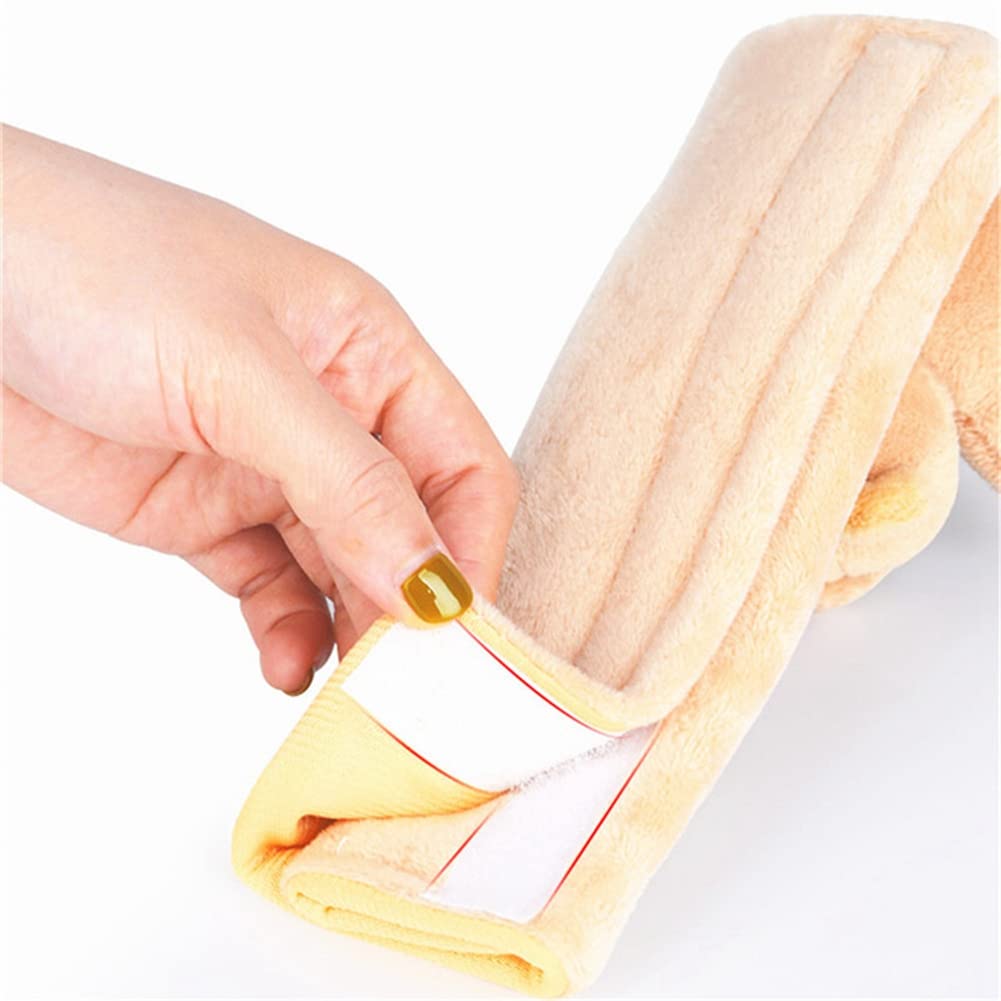 Soft Plush Animal Car Seat Belt Cover for Kids & Adults - Cute Dog Cat Travel Pillow for Comfort & Safety - Perfect for Road Trips, Long Drives & Child Safety