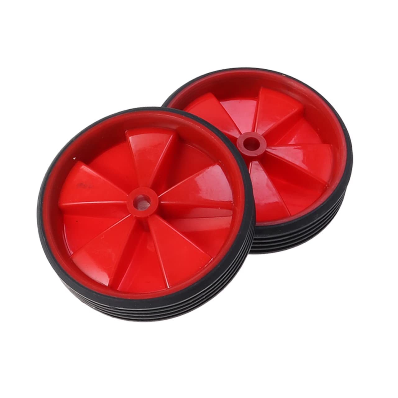 CLISPEED Kids Bike Training Wheels - Red Safety Stabilizers for Toddlers Cycling