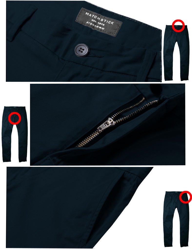 Men's Slim Fit Stretch Tapered Casual Pants - Comfortable Office & Travel Chinos for Business & Leisure Wear