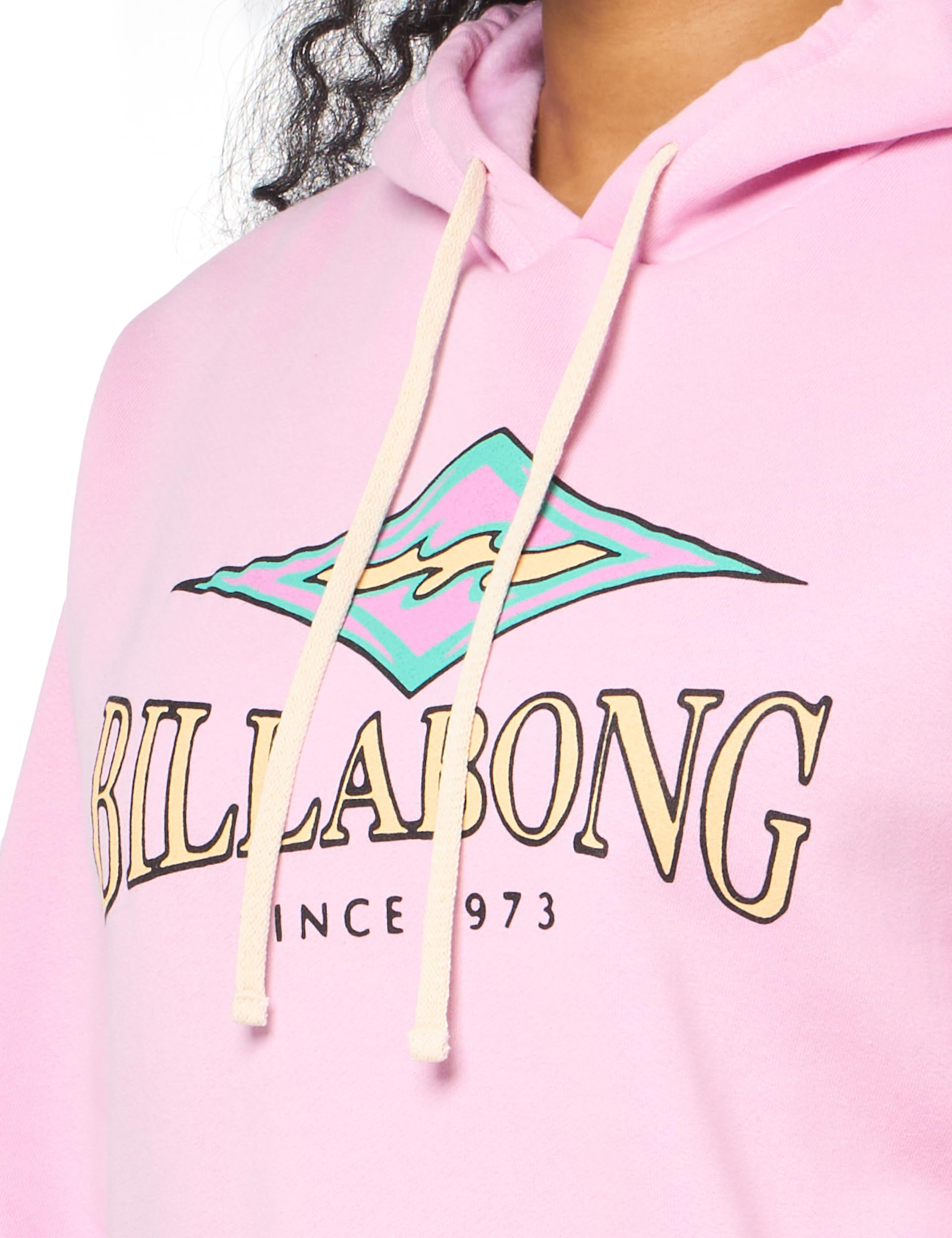 BILLABONG Women's Graphic Hoodie Sweatshirt - Soft Fleece Pullover for Casual Wear, Street Style & Outdoor Activities