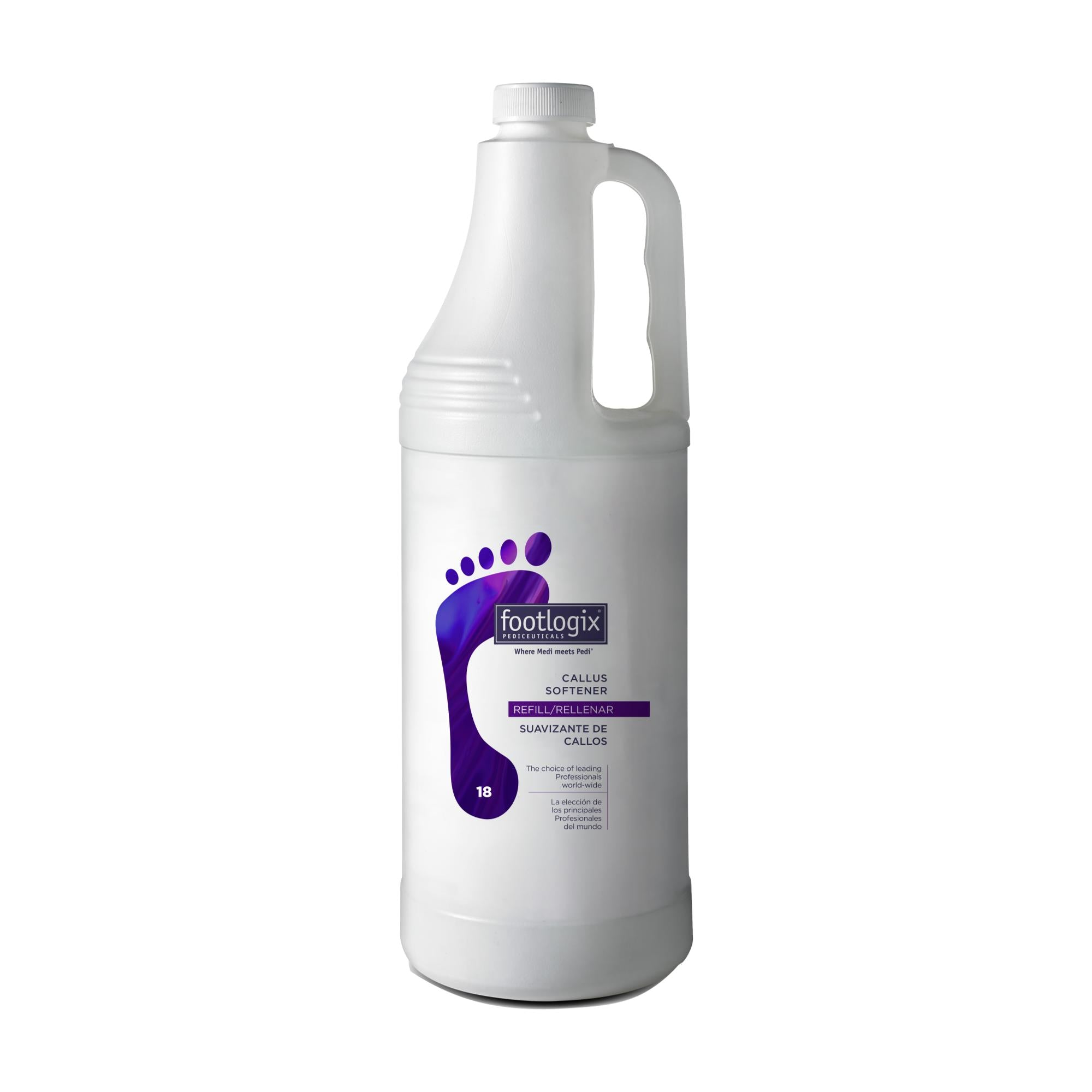 Footlogix Callus Softener - Moisturizing Foot Cream for Dry, Cracked Heels - Perfect for Pedicures & At-Home Foot Care