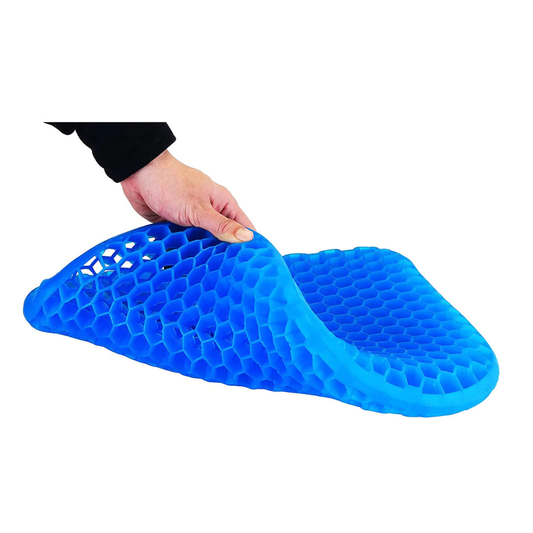Happy Tush Cushion - Premium Comfort Seat Cushion for Office, Car & Home - Orthopedic Support for Back Pain Relief - Perfect for Work, Travel & Long Sitting Sessions