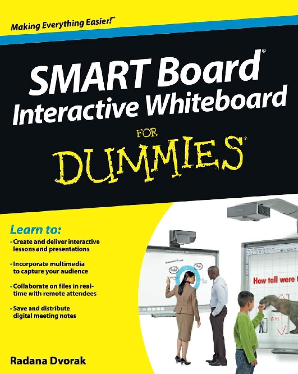 SMART Board Interactive Whiteboard - Easy-to-Use Digital Whiteboard for Classrooms & Meetings | Perfect for Teachers, Presenters & Remote Collaboration