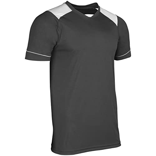 Charcoal, White