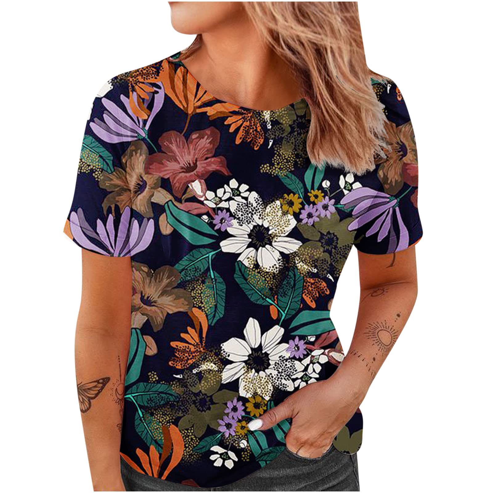 Boatime Women's Summer Blouse - Elegant Wedding Guest Dressy Top, Loose Flowy Casual Tunic for Work, Office & Outdoor Activities | Perfect for Weddings, Parties & Daily Wear