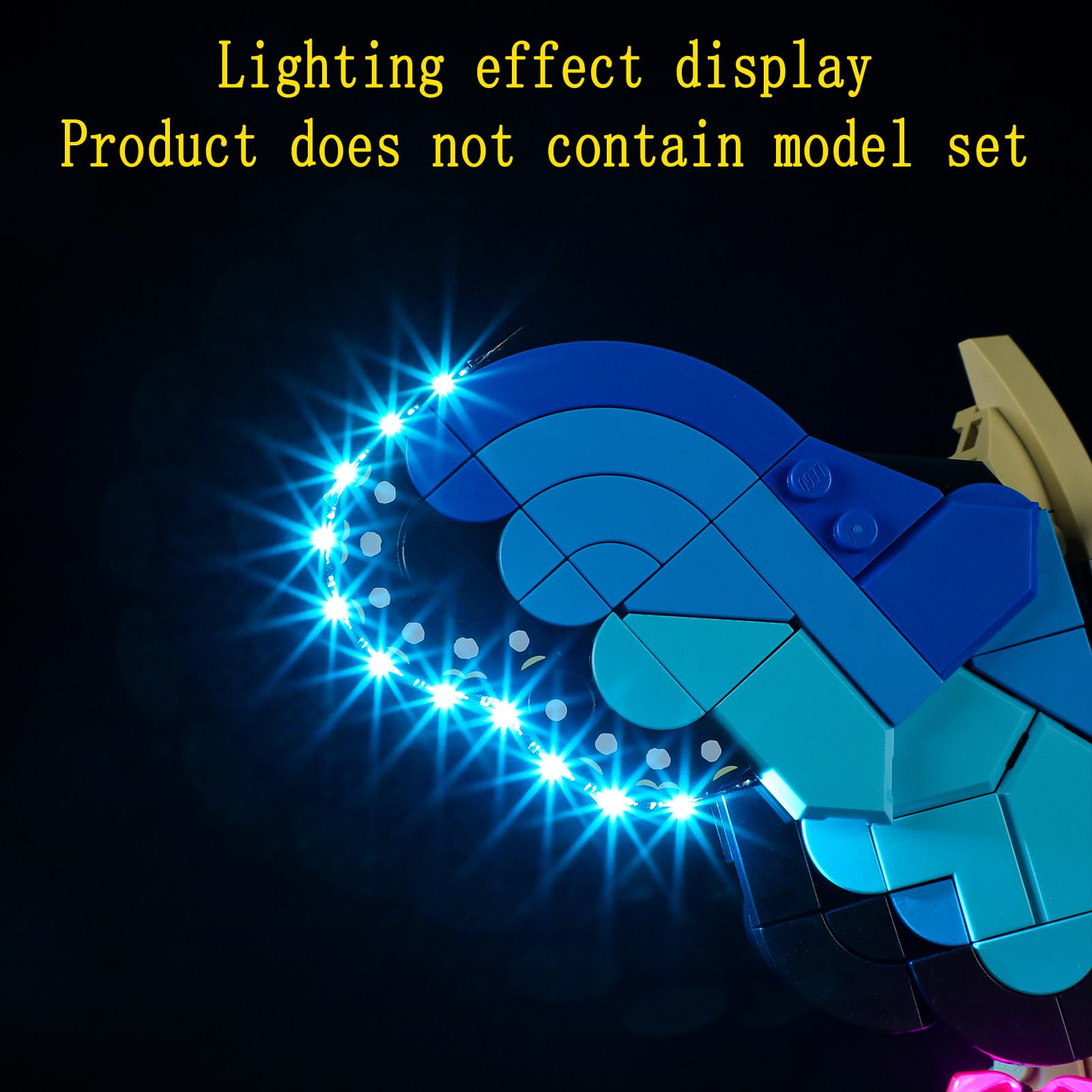 GEAMENT LED Light Kit for LEGO Ideas 21342 The Insect Collection - Compatible with Building Blocks (Model Not Included) - Perfect for Home Decoration, Gifts, and LEGO Display Enhancement