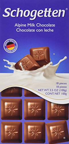 Schogetten Alpine Milk Chocolate Bars - Pack of 3 | German Chocolate for Gifting & Snacking