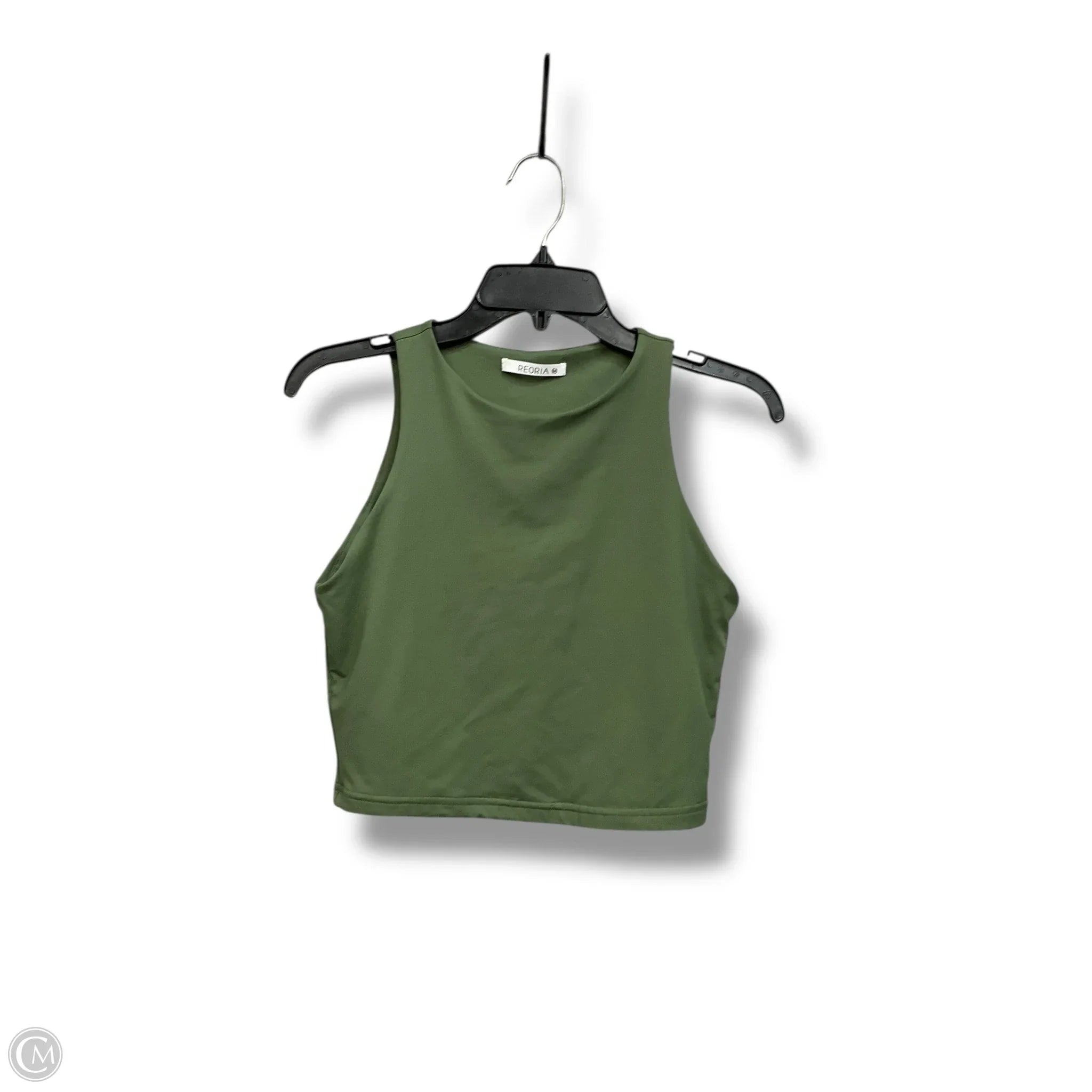 CMC Green Medium Athletic Bra - High Support Sports Bra for Running, Yoga & Gym Workouts