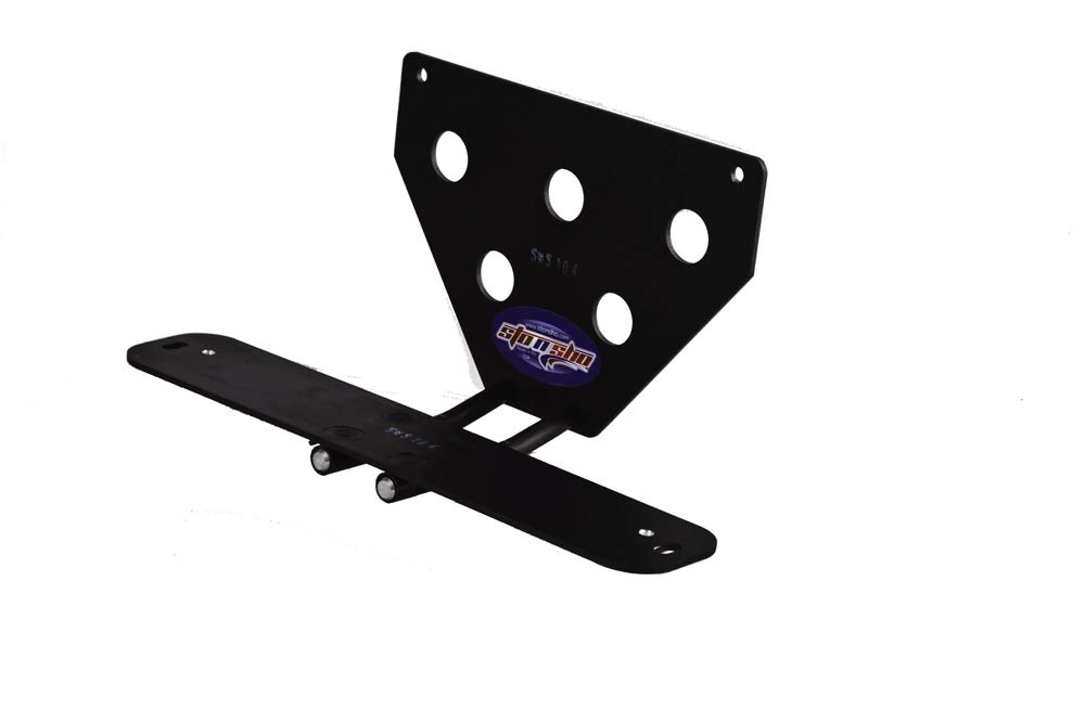 STO N SHO Front License Plate Bracket for 2017-2018 Ford Fusion Sport (SNS104) - Easy Installation, No Drilling Required | Perfect for Car Enthusiasts & Street Legal Compliance