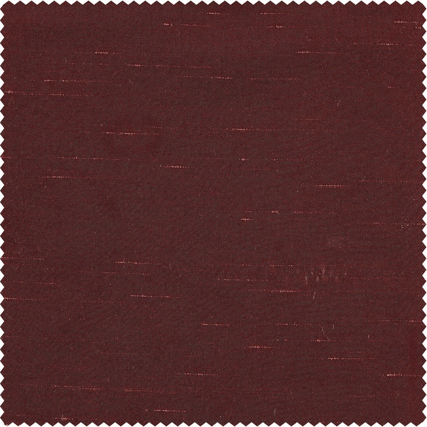Vintage Ruby Textured Faux Dupioni Silk Fabric Swatch - Perfect for Bridal Dresses, Evening Gowns & Home Decor Projects