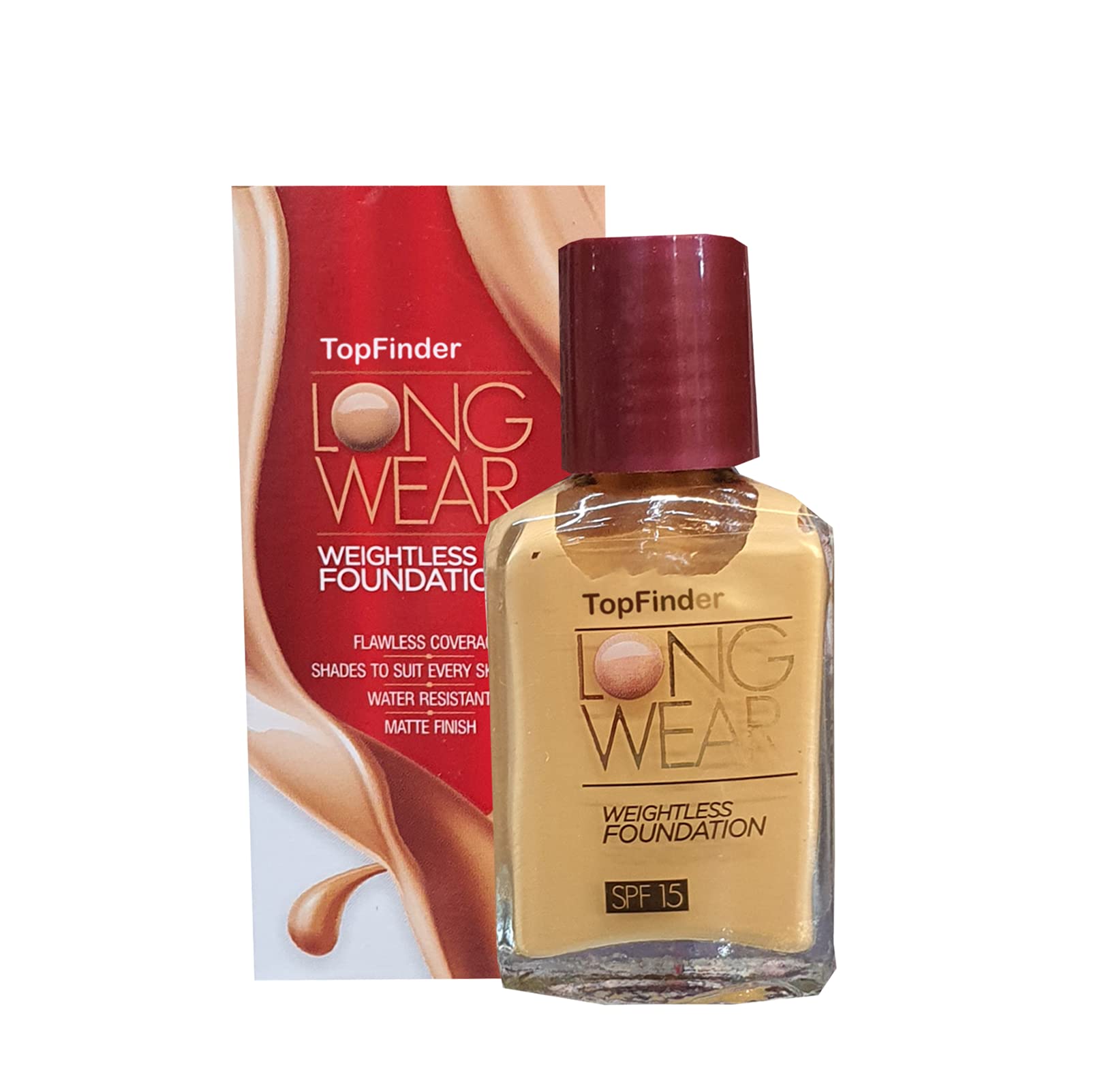 TopFinder® Invisible Waterproof Liquid Spray Foundation - HD Water-Based Face Makeup with Natural Glow | Highlighter, Corrector & Dry Skin Treatment | Perfect for Daily Wear, Special Occasions & Photography | Women & Girls Beauty Cosmetics